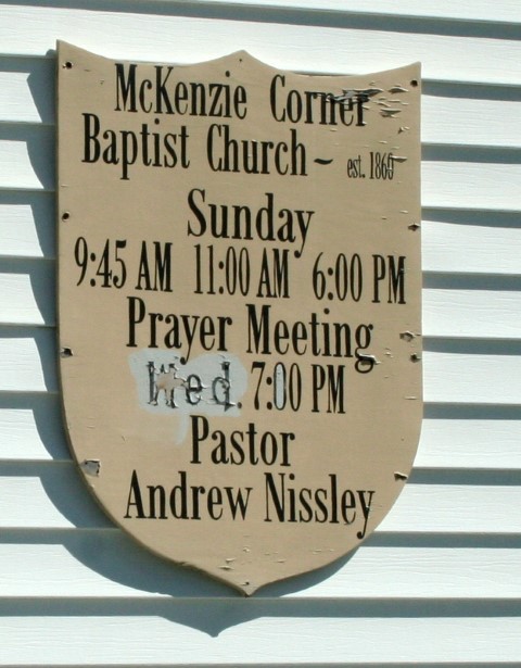 McKenzie Corner United Baptist Cemetery